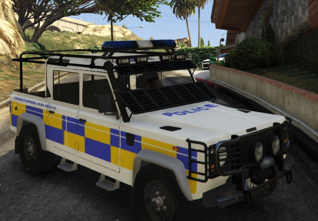 Land Rover Defender 110 Pickup Irish Police
