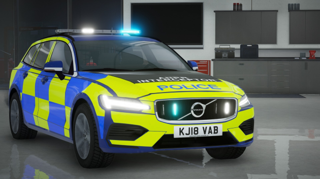 2019 Volvo V60 Police