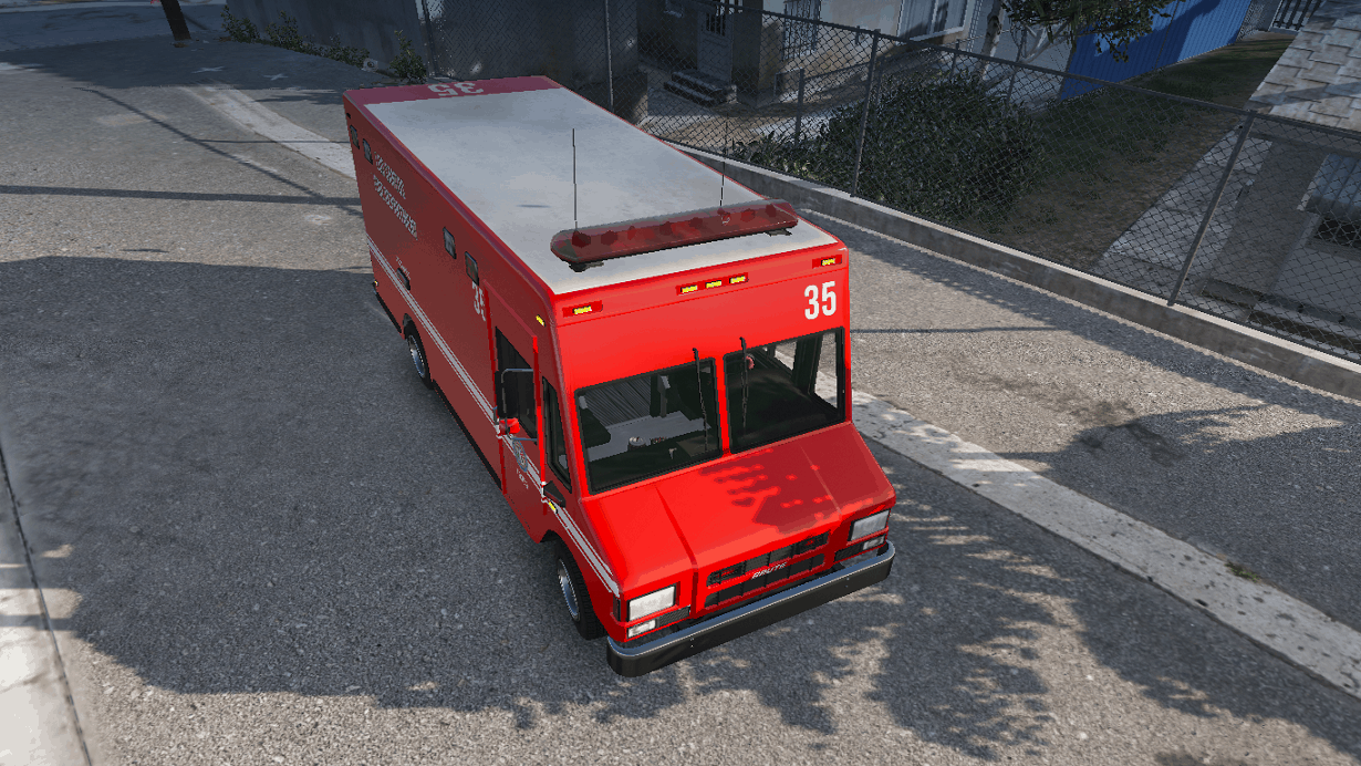 Brute Boxville – LSFD Ambulance [Add-On] 1.0