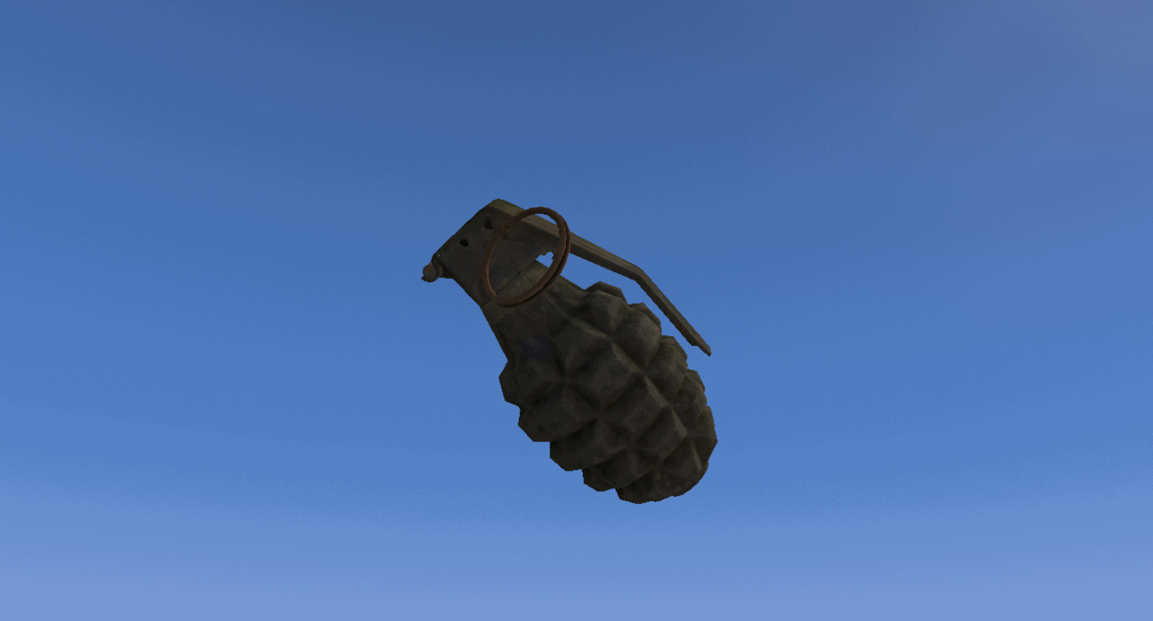 MK2 Frag Grenade [Animated] 1.0