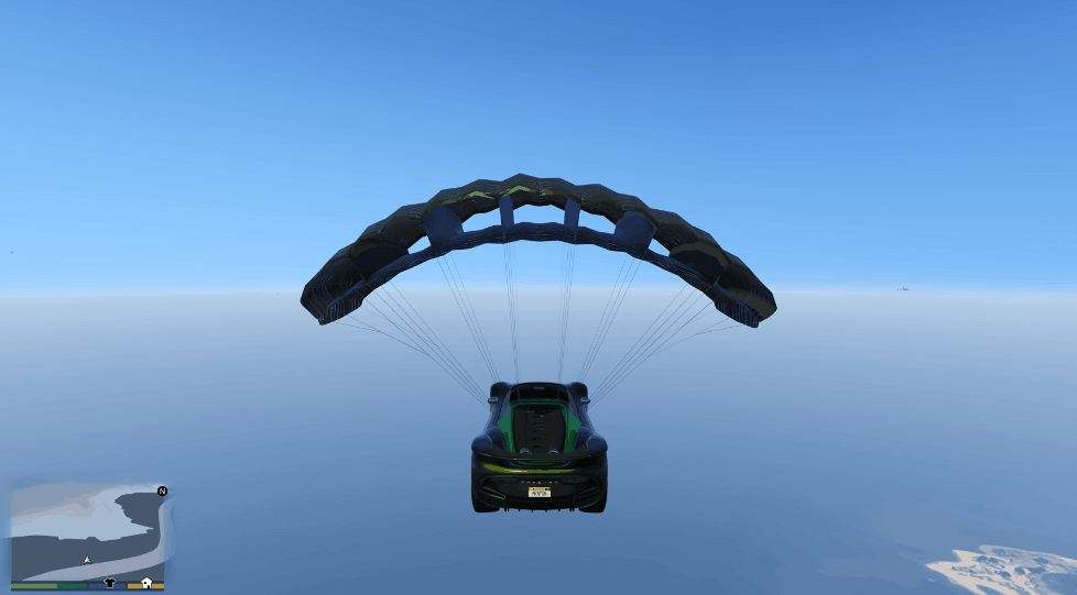 Parachute On All Cars 1.1