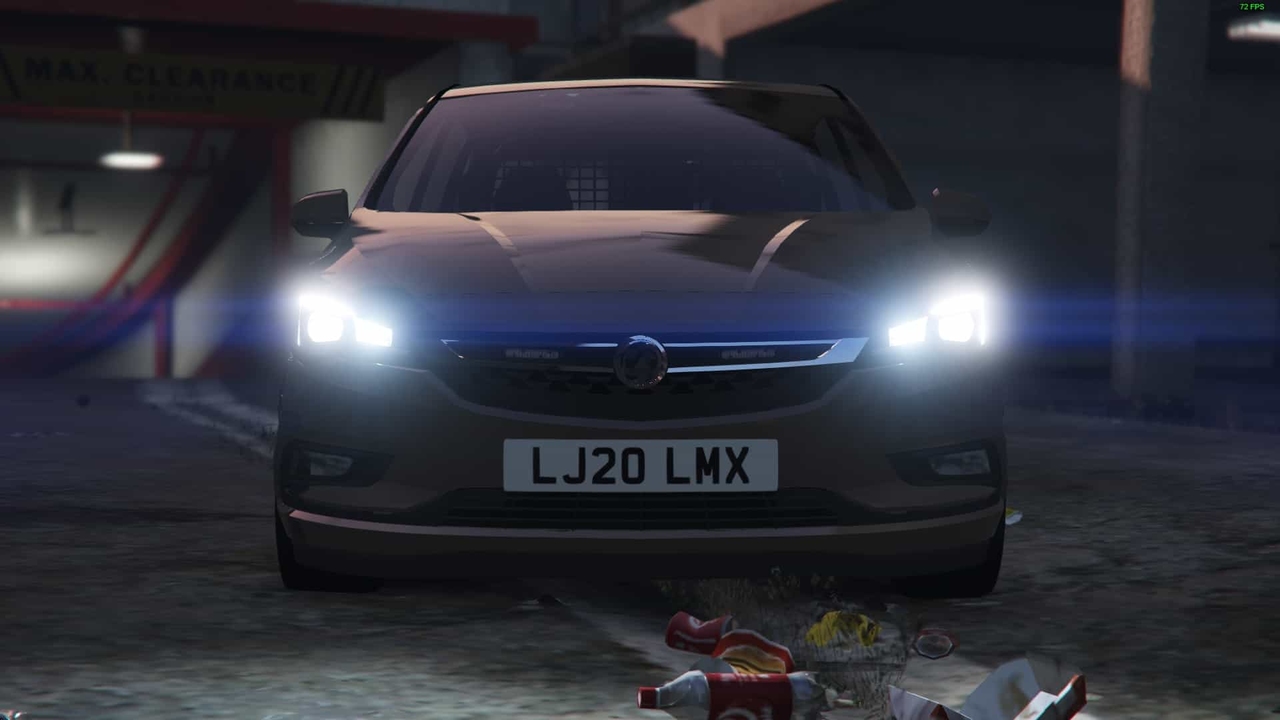 2020 ELS Police Unmarked Vauxhall Astra MK7 1.0.0